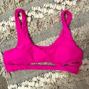 shein hot pink bathing suit